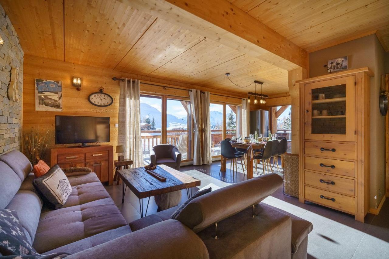 Les Balcons Du Golf Villa Alpe d'Huez Ngoại thất bức ảnh