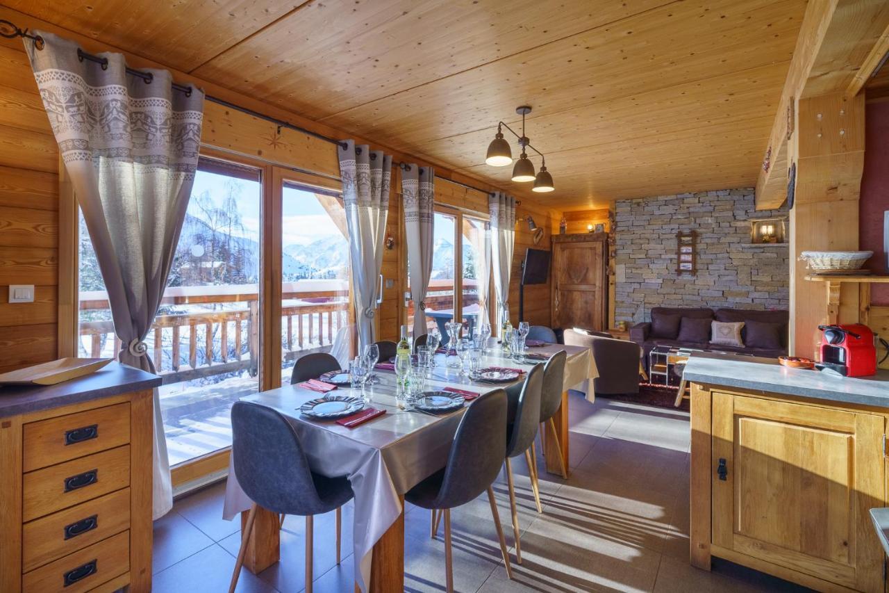 Les Balcons Du Golf Villa Alpe d'Huez Ngoại thất bức ảnh