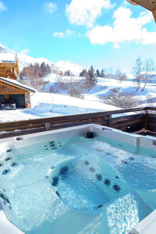 Les Balcons Du Golf Villa Alpe d'Huez Ngoại thất bức ảnh
