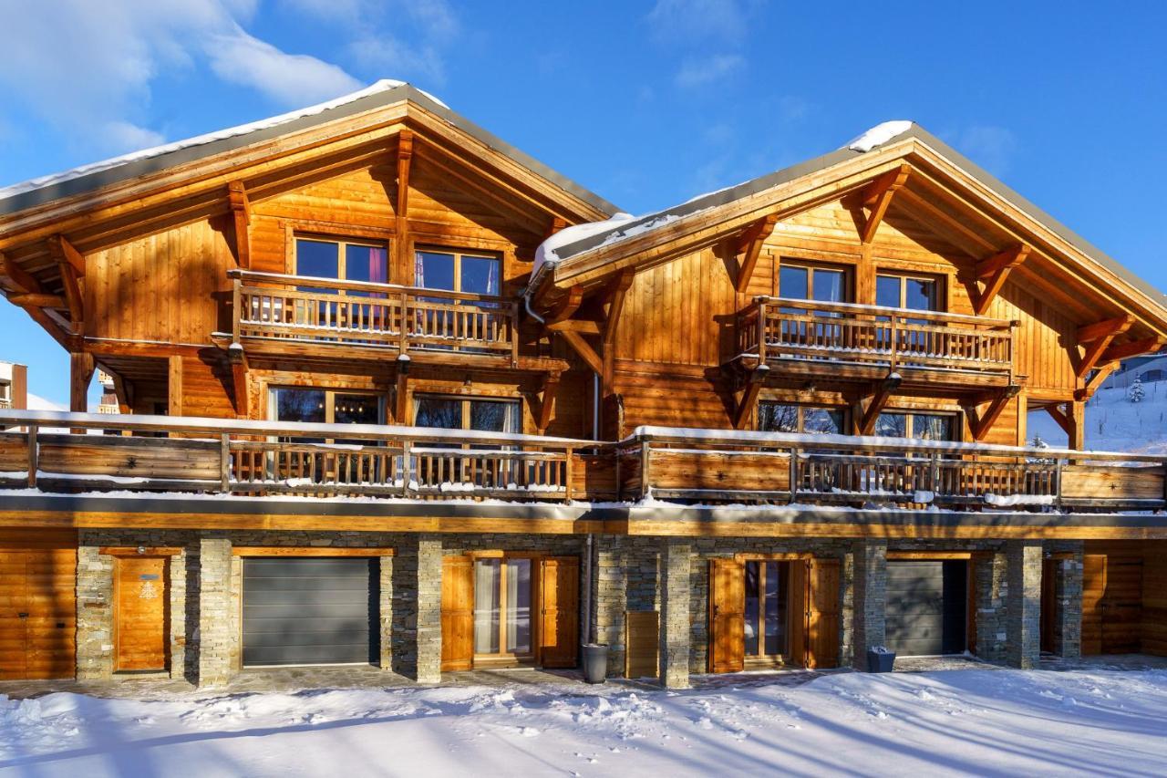 Les Balcons Du Golf Villa Alpe d'Huez Ngoại thất bức ảnh