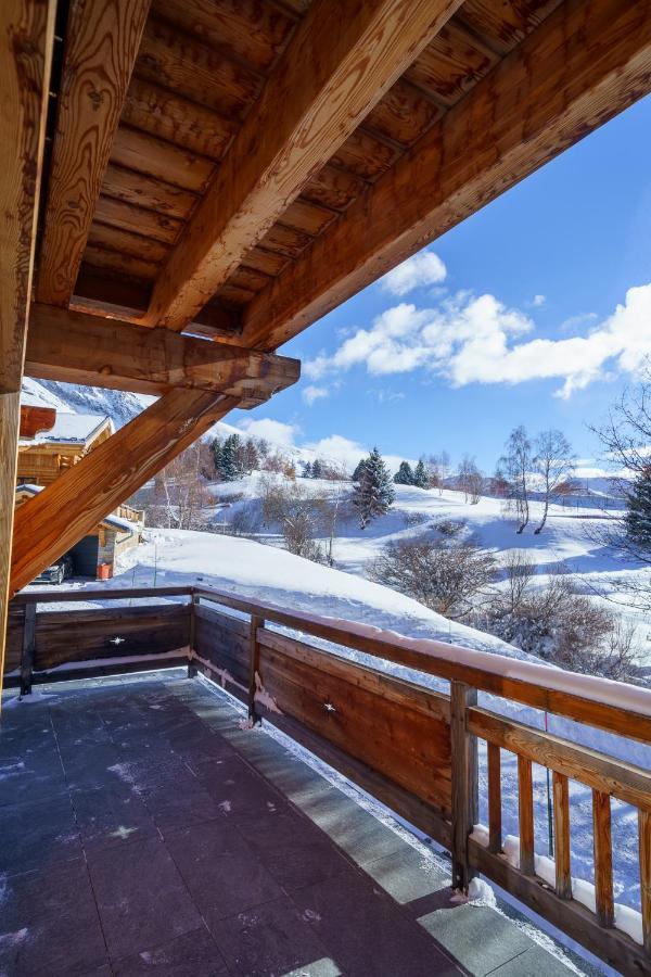 Les Balcons Du Golf Villa Alpe d'Huez Ngoại thất bức ảnh