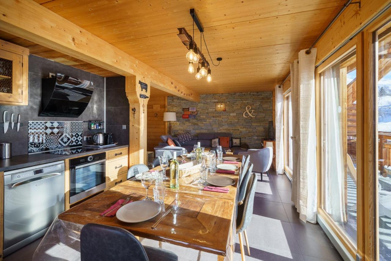 Les Balcons Du Golf Villa Alpe d'Huez Ngoại thất bức ảnh